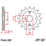 JT Sprocket JTF327.15, image 2 of 2