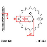 JT Sprocket JTF546.16, image 2 of 2