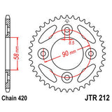 JT Sprocket JTR212.37, image 3 of 3