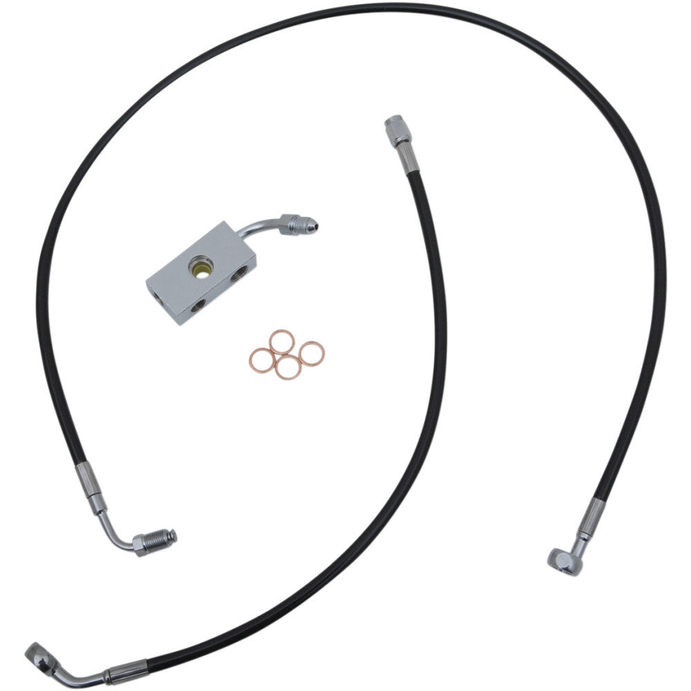LA Choppers Brake Line LA-8152B13B