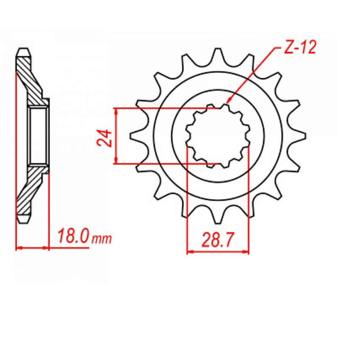 MTX Sprocket