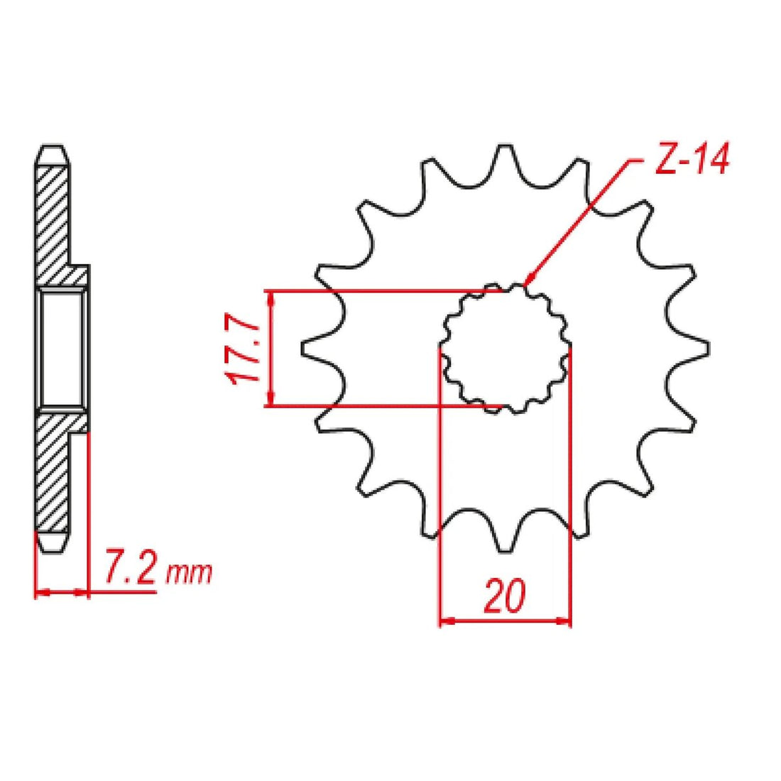 MTX Sprocket