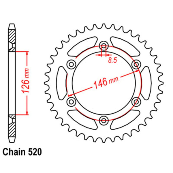 MTX Sprocket