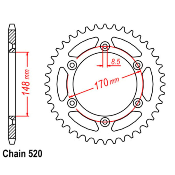 MTX Sprocket