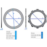 NEWFREN Clutch Kit CMSF3619AC, image 4 of 4