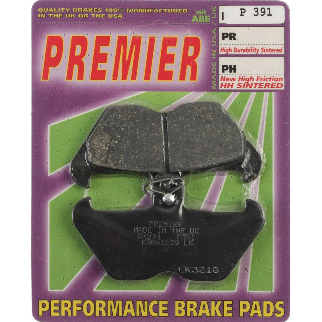 Premier Brake Pads