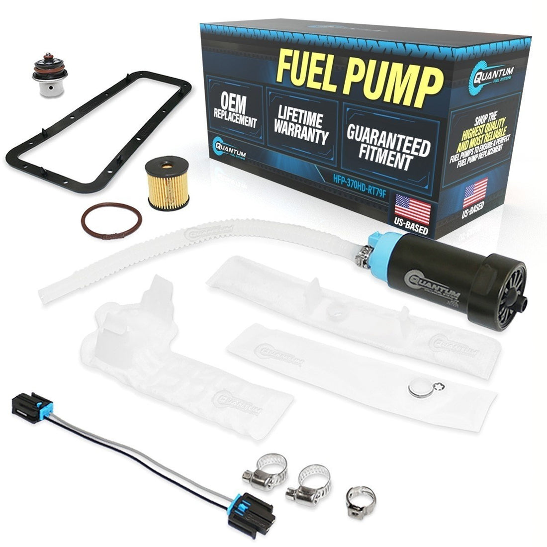 QFS Fuel Pump HFP-370HD-RT79, image 1 of 4