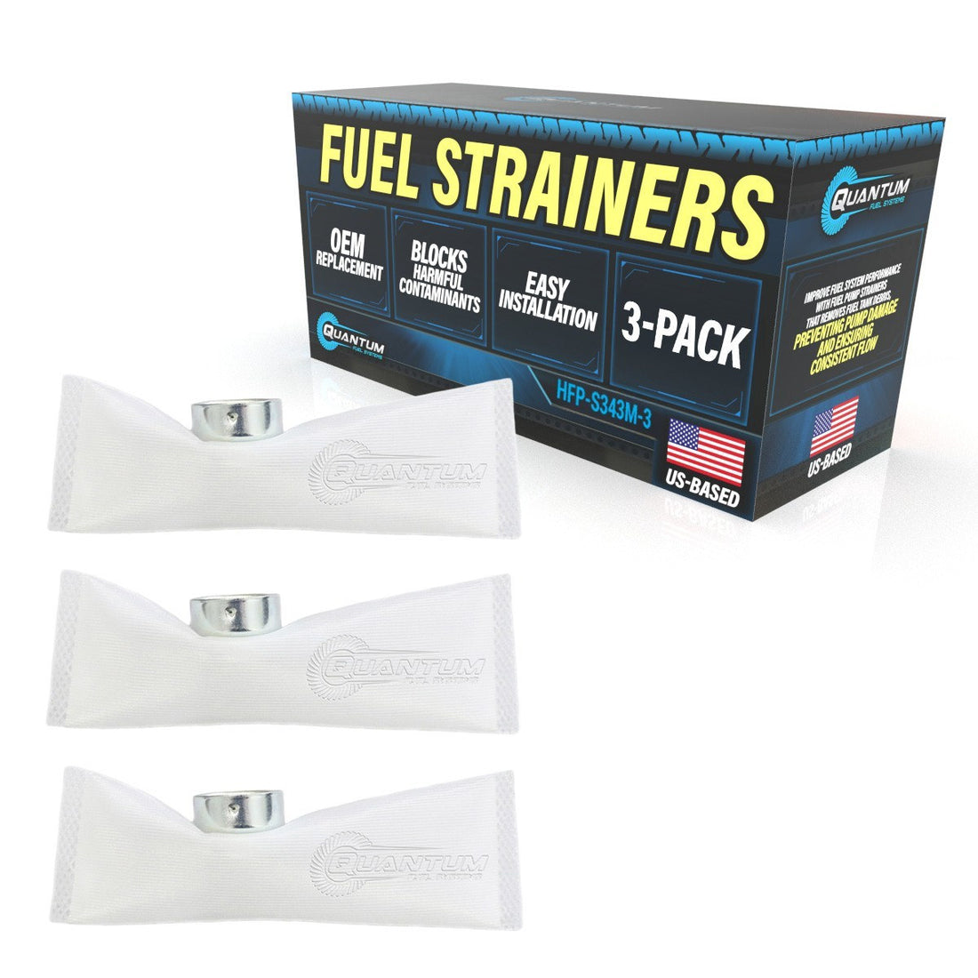 QFS Fuel Pump HFP-S343M-3, image 1 of 2