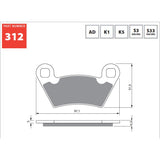 Brake Pads, image 2 of 2