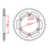 Sprocket CMS11-142-48, image 2 of 2