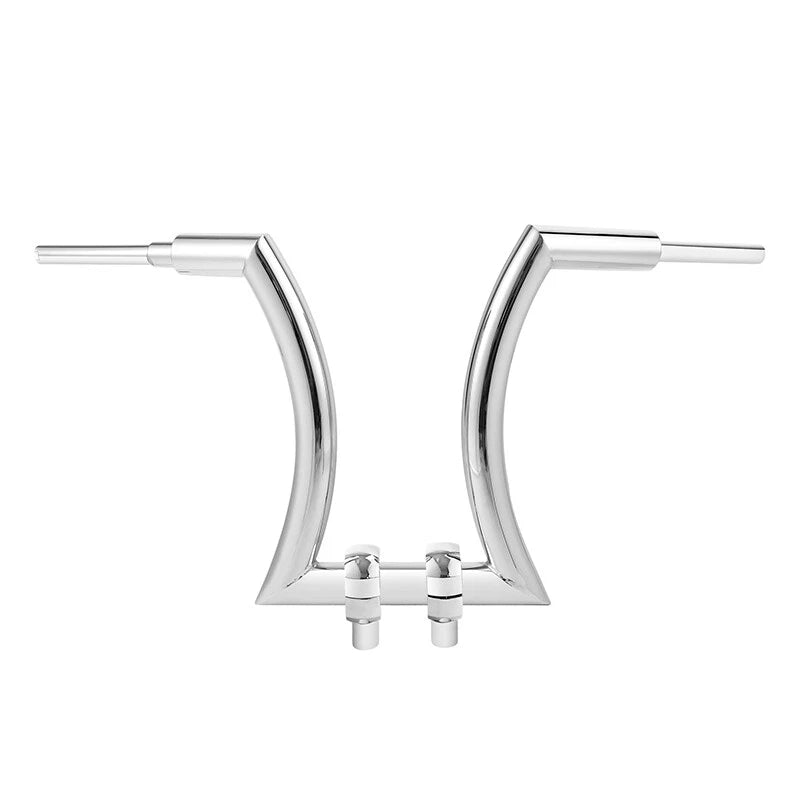 18" Rise 2" Ape Hanger Handlebar & 3.5'' Risers Fit For Harley Softail