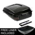 King Trunk LED Brake Light Side Marker Fit For Harley Road Street Glide 2014-26