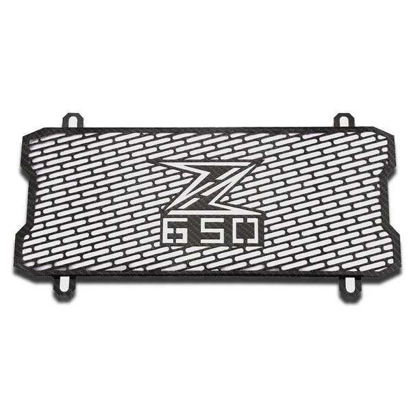 Fit for Kawasaki Z650 ZR650 2017 2018 2019 Radiator Grille Guard Carbon Fiber