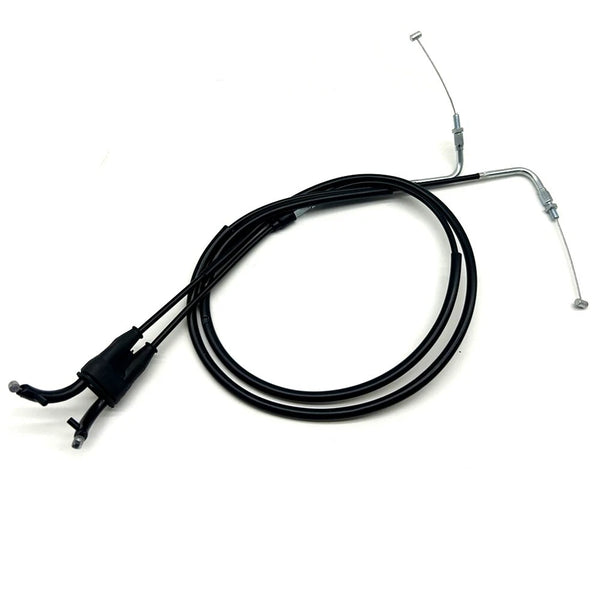 2PC Steel Motorcycle Gas Fuel Throttle Cables Fits Yamaha MT-09 FZ09 2013-2020