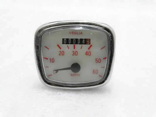 Fit For Vespa Veglia Vna Vnb 0-60 Mph Speedometer @vd
