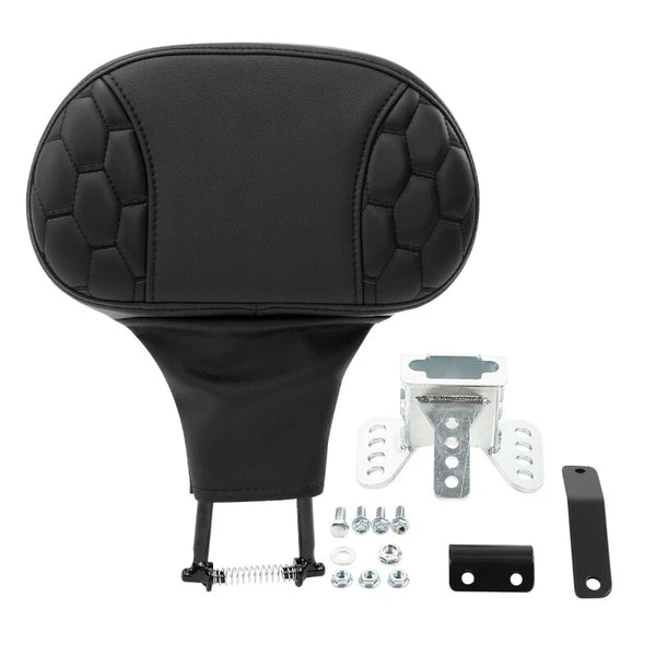 Plug-in Driver Rider Backrest Fits For Harley Touring Electra Glide 1988-2023 22