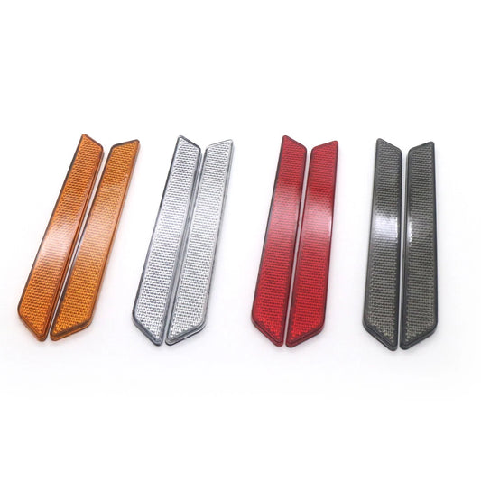 Smoke Reflectors Saddle Bag Latch Cover For Electra Street Glide Touring 14-18