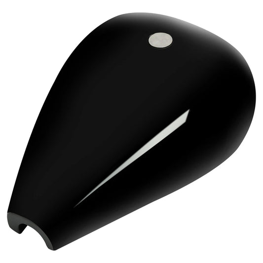 Painted Black Stretched 4.7 Gallon Gas Fuel Tank Fit For Harley Bobbers Choppers