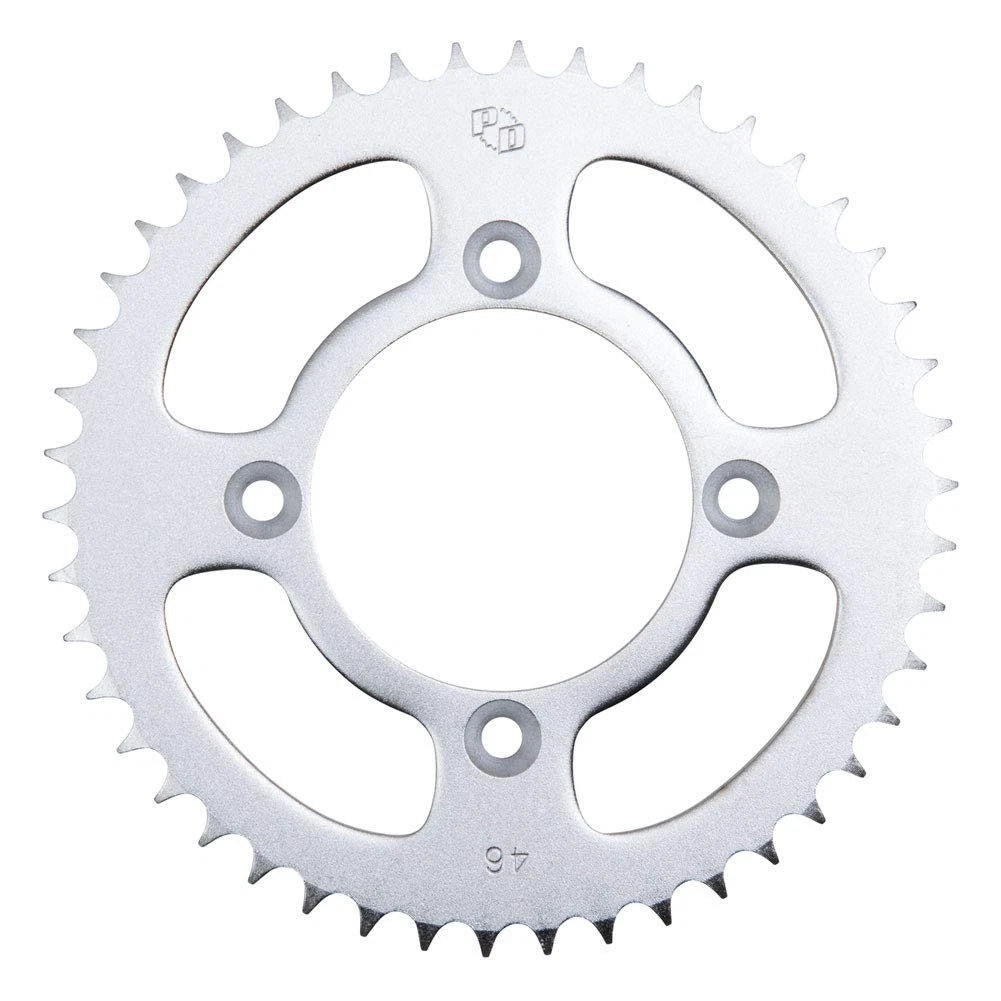 Primary Drive JTR1204-46-PD Rear Steel Sprocket 46 Tooth Silver
