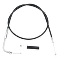 Black Vinyl Throttle Cable Fit For Harley Electra Glide Flh 1976-1980 Fxef 79-80