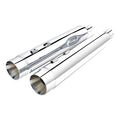 4.33" Megaphone Slip-On Exhaust Pipes Fit For Harley Touring Electra Glide 17-25
