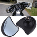 Black Fairing Mount Side Mirror For Harley FLHT Electra Street Glide Ultra 96-13