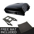 Razor Trunk Two Up Mount Rack Fit For Harley Touring Road Glide 2014-2026 Black