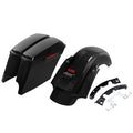 5" Stretched Saddlebags Rear Fender Fit For Harley Electra Road Glide Fltr 09-13