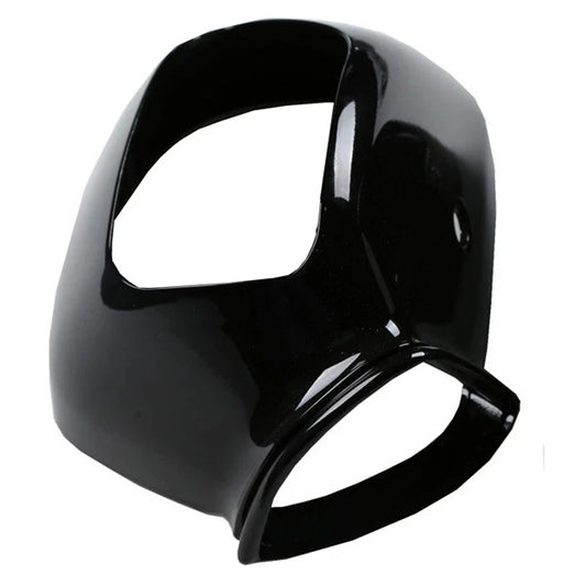 Black Left Side Rear View Mirror Case Cover For Honda Goldwing GL1800 2001-2017
