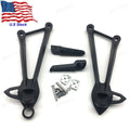 Kawasaki Ninja ZX-10R Motorcycle Rear Passenger Foot Pegs Bracket Fits 2008-2010