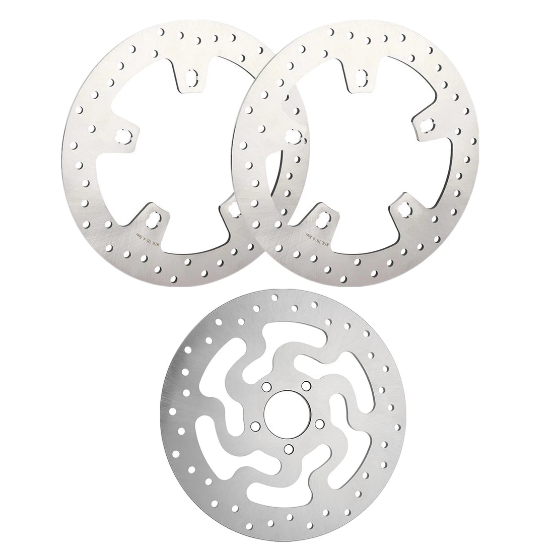 11.8" Front & Rear Brake Disc Rotors Fit For Harley Touring 2014-2023