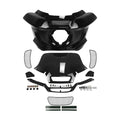 Headlight Fairing Windshield Mesh Vent Fit For Harley Low Rider ST 2022-25 Black