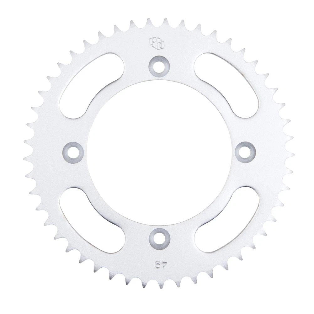 Primary Drive Rear Steel Sprocket 49 Tooth Silver For Honda CR80R 1986-2002