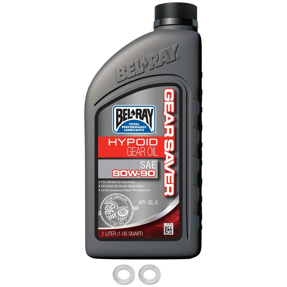 Tusk 2044120209f128-e81d26 Drivetrain Oil Change Kit with Bel-Ray Oil For Honda