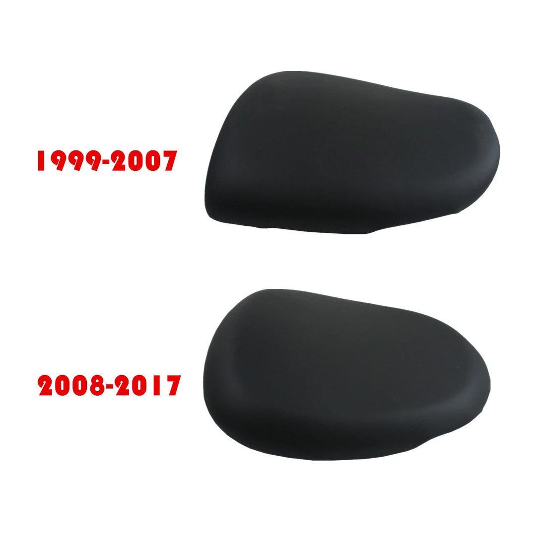 Black Rear Pillion Passenger Seat Fit For Suzuki Hayabusa GSX1300R 99-07 08-20