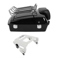 Razor Trunk Backrest Rack Solo Mount Fit For Harley Touring 09-13