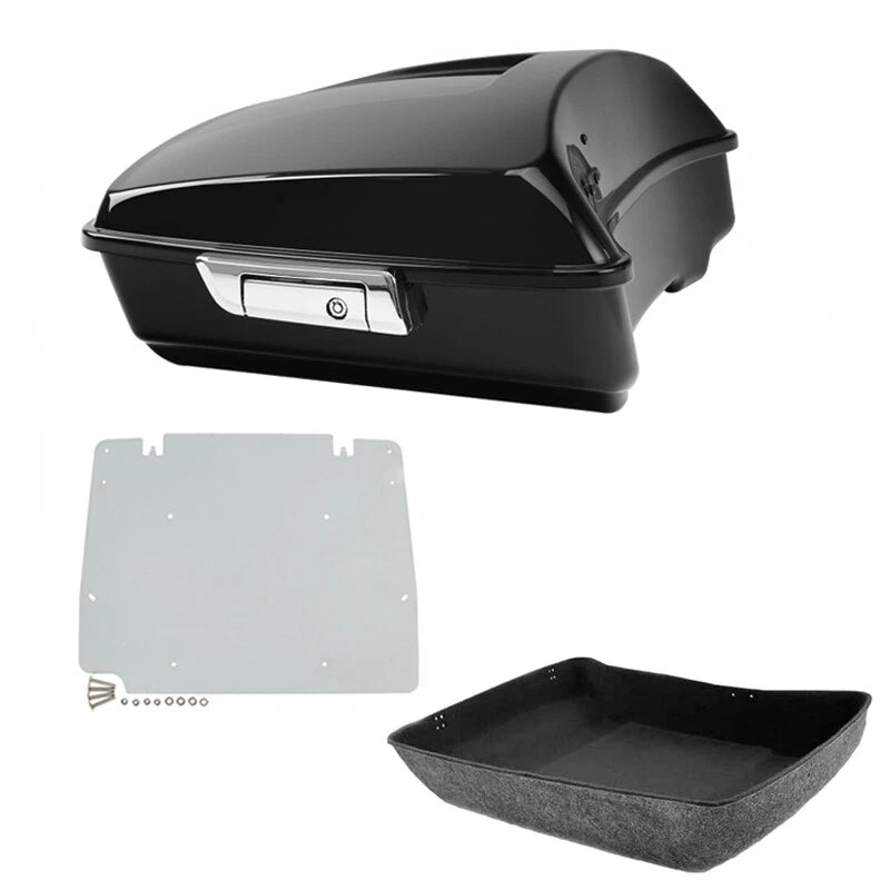 Chopped Trunk Base Plate Fit For Harley Touring Road Electra Street Glide 14-26