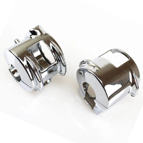 Chrome Starter Switch Housing Cover For Honda VTX1800 Modeis C/R/S/F/N 2002-2008