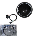 5.75" Headlight Black Housing Bucket & Wire Harness For Harley Davidson Models