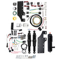 Front Air Ride Lowering Kit Rear Suspension Tank Fit For Harley Touring 14-2023