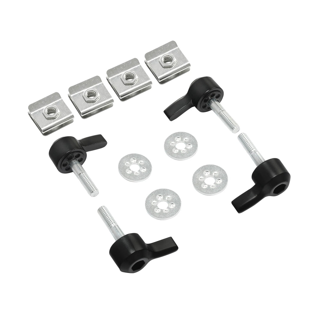 Black Saddlebag Lock Mounting Screw Kit Fit For Harley Touring Road Glide 93-25
