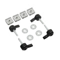 Black Saddlebag Lock Mounting Screw Kit Fit For Harley Touring Road Glide 93-25