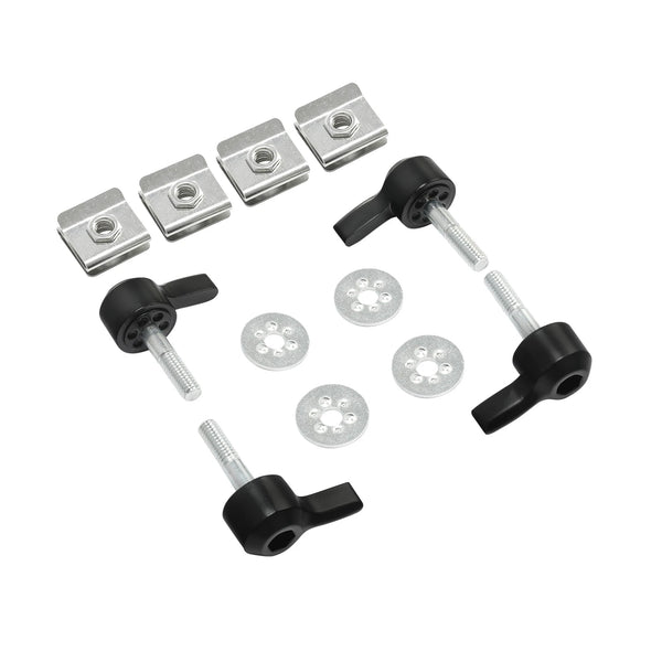 Black Saddlebag Lock Mounting Screw Kit Fit For Harley Touring Road Glide 93-25