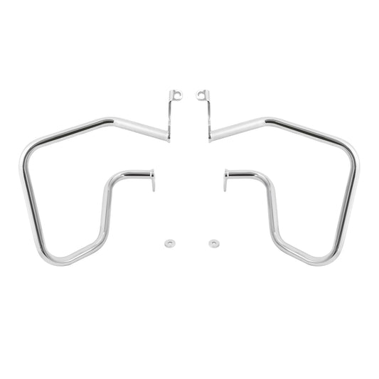 Chrome Saddlebag Guards Crash Bars Fit For BMW R18 B Transcontinental 2021-2025