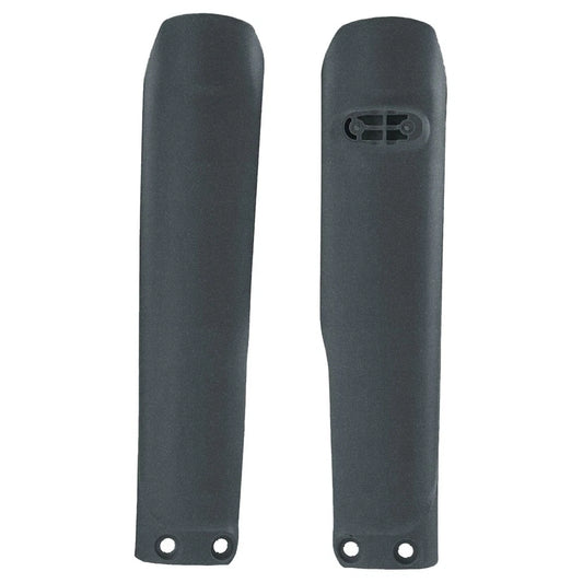Acerbis Lower Fork Cover Set Grey Metallic For Husqvarna TE 150 (Fuel Injected)