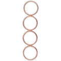 4PCS Exhaust Pipe Gasket For Honda CRF150R Expert 07-26 NSF100 06 XL250R 84-87