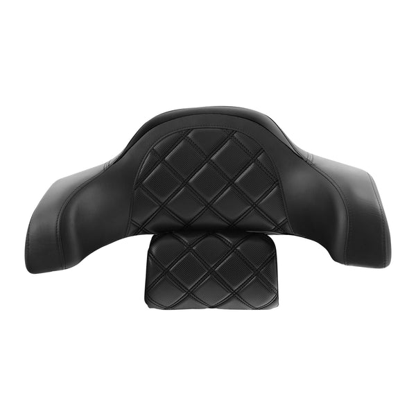 Black Trunk Passenger Backrest Fit For Indian Chieftain Roadmaster 2014-2023 21
