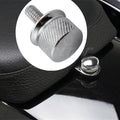 Chrome Billet Aluminum Knurled Seat Bolt For Harley Sportster Dyna Touring 96-15