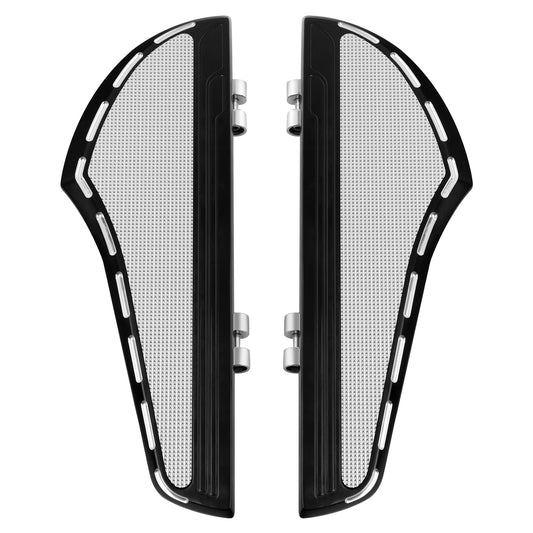 Rider Driver Footboard Floorboard Fit For Harley Touring 2000-2023 Softail 00-17