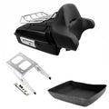 Chopped Trunk Pad Rack Two-Up Mount Fit For Harley Sport Glide Flsb 2018-21